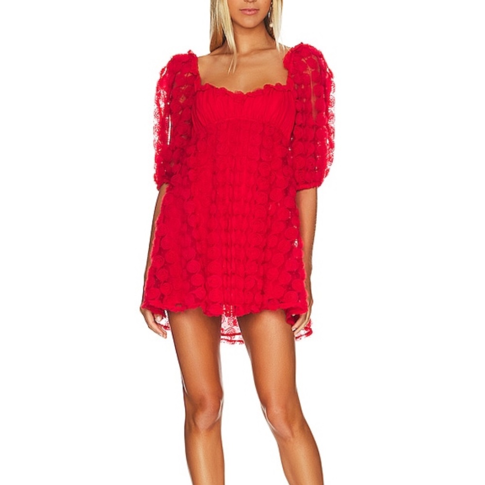 FOR LOVE AND LEMONS HANNAH MINI DRESS